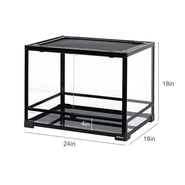 Komodo clearance glass terrarium